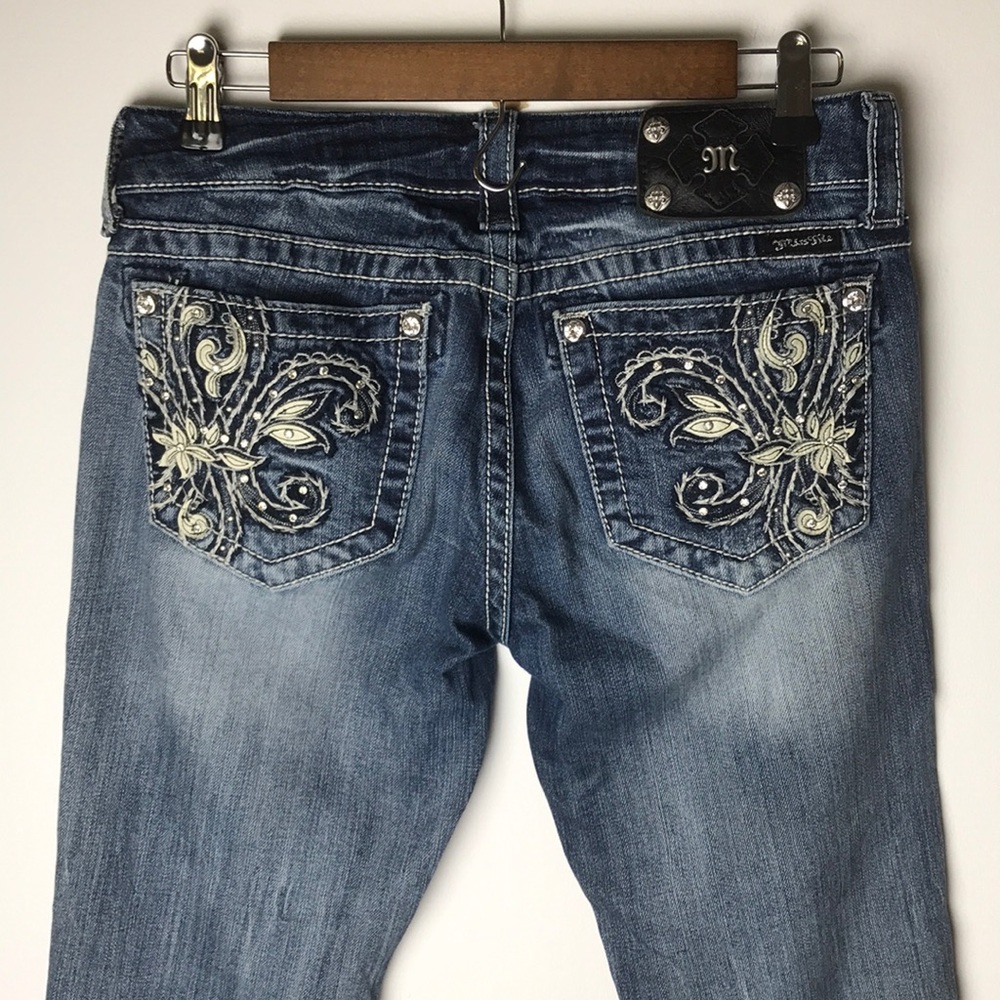 Miss me jeans floral boot cut size 29